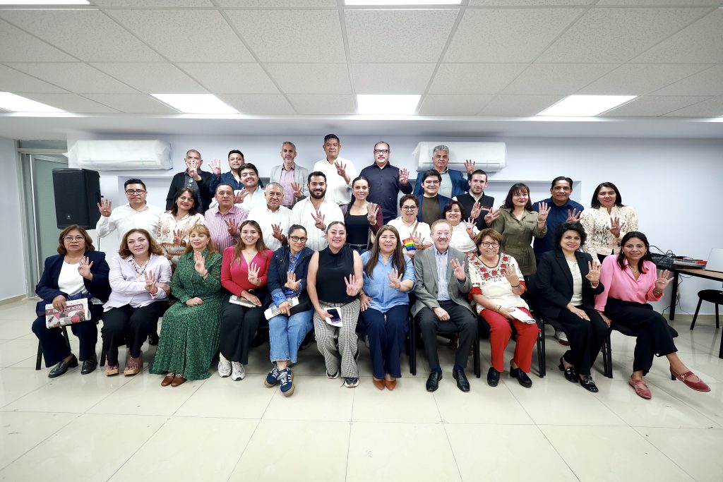 Diálogo y coordinación entre el CEE de Morena CDMX y la bancada en el Congreso local