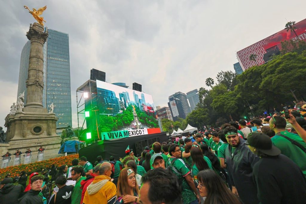 Ciudad de México fortalece operativo para garantizar una celebración segura del México vs. Inglaterra